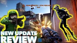 WHAT HAPPENS IF YOU SHOOT THE SCIENTIST?! New Rust Update Review | Scientist Compound + Scuba Diving