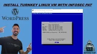 How to install TurnKey Linux WordPress VM in VirtualBox with (InfoSec Pat) - Video 2020