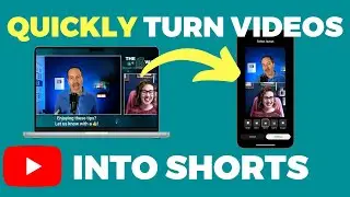 How To Turn Your YouTube Videos Into Shorts (2024 UPDATE!)