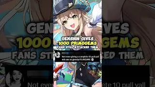 Genshin Gives 1000 Primogems But People Still Attacked Them!