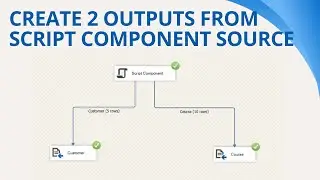 134 Create 2 outputs from Script Component source in SSIS