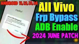 🔥 ADB Enable Vivo New Security 2024 | Vivo Frp Bypass 2024 | Vivo Frp Tool