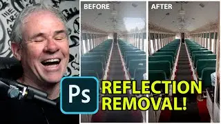 IMPOSSIBLE Reflection removal is here in Photoshop