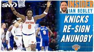 Ian Begley details OG Anunobys new contract with the Knicks | SNY