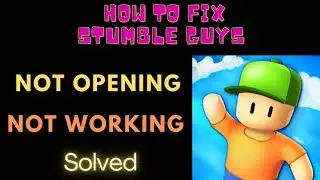 #stumbleguys #fing24 HOW TO FIX NOT WORKING & NOT OPENING IN STUMBLE GUYS 🏃‍♀️🏃 | FING 24 😌🆒