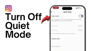 How To Turn Off Quiet Mode On Instagram