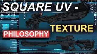 Blender Anime Square UV-Mapping - PHILOSOPHY