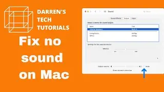 Sound not working on mac resolved