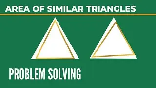 Triangle | Area of two Similar Triangles | Problem Solving | Grade 10 | Letstute