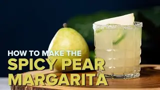 Spicy Pear Margarita Cocktail Recipe