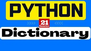 21. Python Dictionary Data Type Explained , Dictionary Tutorials in Python , API POTHI