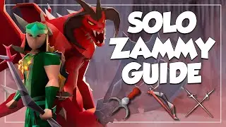 Solo Zammy Guide OSRS - Scorching Bow & Bowfa 8:0 Method & Tiles