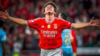 João Neves • Crazy Skills, Tackles & Control | Benfica