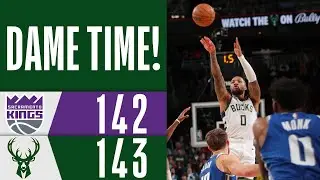 GAME-WINNER DE LILLARD! OS 3 MINUTOS FINAIS DE BUCKS E KINGS