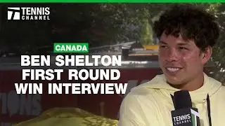 Ben Shelton Shouts-Out Florida Gators | 2024 Canada First Round