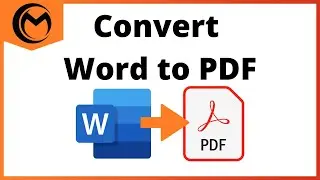 How to Convert Word into PDF in Microsoft Word