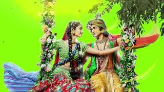 Beautiful Radha Krishna's Green Screen Effects