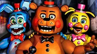 FNAF isn't scary ? - FNAF Bonnie Chica Foxy Toy