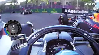 The Russell-Verstappen dispute in Baku