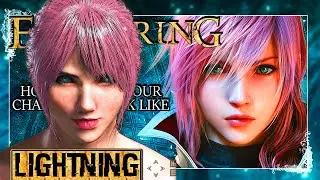 Elden Ring Character Creation Lightning ⎣ Final Fantasy 13 ⎤