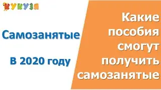 Какие пособия смогут получить самозанятые