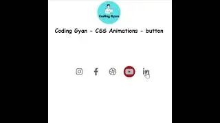 social media button in html and css