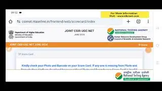 CSIR UGC NET Result 2024 Out/CSIR UGC NET Scorecard 2024 Out/How To Check Result/Score Download