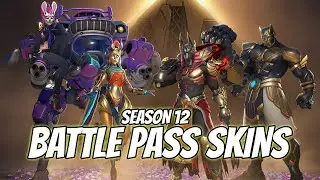 Egyptian Theme! Overwatch 2 Season 12 Battle Pass skins revealed