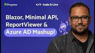 .NET Dev Show: Mashup with Azure AD, Blazor, Minimal API & ReportViewer