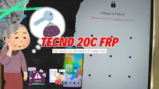 frp bypass tecno 20c/ full time video #frp  #bypass #tecno #unlock