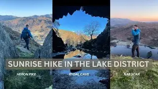 SOLO sunrise hike in THE LAKE DISTRICT