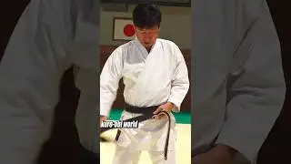 How to Tie the Karate Belt - 2 (Tatsuya Naka sensei）