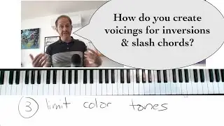 5 Tips for Piano Voicings for Inversions and Slash Chords (ft. Waltz for Debby)_