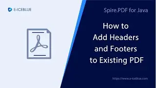 How to Add Headers and Footers to Existing PDF with Java