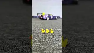 1 drift, 3 ducks… in reverse!