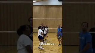 Volleyball Shoulder Dig #volleyball #volleyballlife #volleyballdefence #volleyballworld