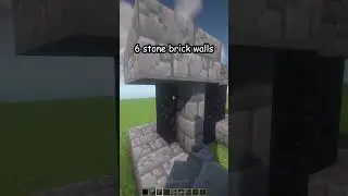 STONE MINECRAFT NETHER PORTAL