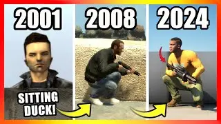 Evolution of COVER MECHANICS in GTA Games! (2001 → 2024)