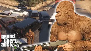 BIGFOOT SKAPAR KAOS | GTA 5 Online på svenska