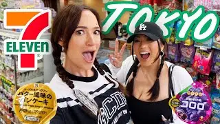 Remi and Alisha Shop at Viral Japanese Convenient Stores!! Tokyo Travel Vlog