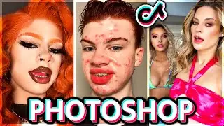 Im So F**king Sick And Tired Of The Photoshop TikTok Compilation | Fake Makeup And Social Media