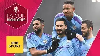 Man City hit four past Fulham  | FA Cup Fourth Round | BBC Sport