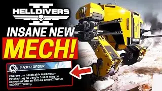 Helldivers 2 NEW MECH Unlock Major Order! Dual-Autocannon Exo-49!