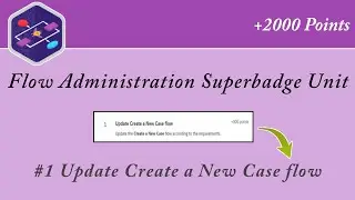 Flow Administration Superbadge Unit | Update Create a New Case flow | Salesforce Answers