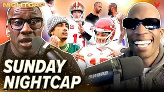 Unc & Ocho react to Packers upsetting Chiefs, 49ers beat Eagles, Lebron James & Ime beef | Nightcap