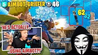 I caught a HACKER using AIMBOT in my custom scrims in Fortnite... (I confronted him)