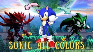 If Sonic were in different Colors