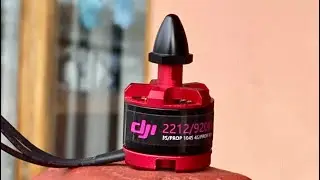 DJI 920kv brushless motor 3s/4s unboxing