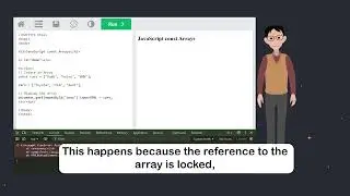 JavaScript const - Part 3 - const & Arrays & Objects - #w3schools #javascript #programming