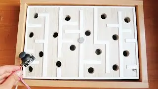 КАК СДЕЛАТЬ НАСТОЛЬНУЮ ИГРУ ЛАБИРИНТ
